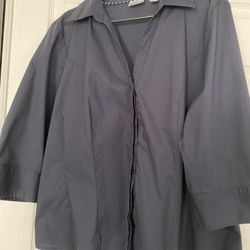 Ladies Lee Easy Rider Blouse 1X