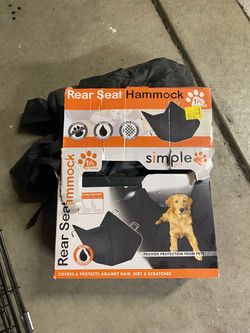 Pet Rear Seat Hammock