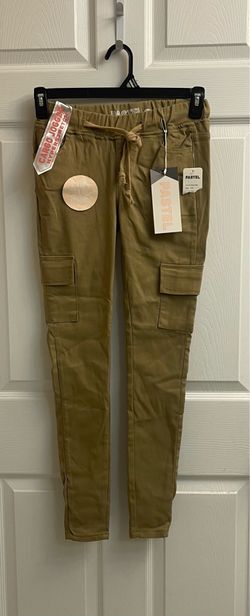 Brand new khaki jogger cargo pants size 1 (25) Juniors