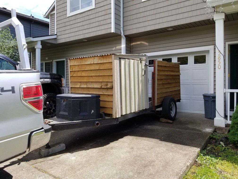 Heavy duty toy hauler/ utility trailer
