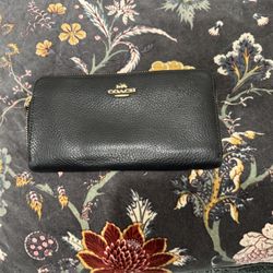 Coach Black Wallet 