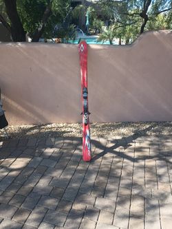Volkl Skis 177cm w/ Market Bindings and Lexi Poles