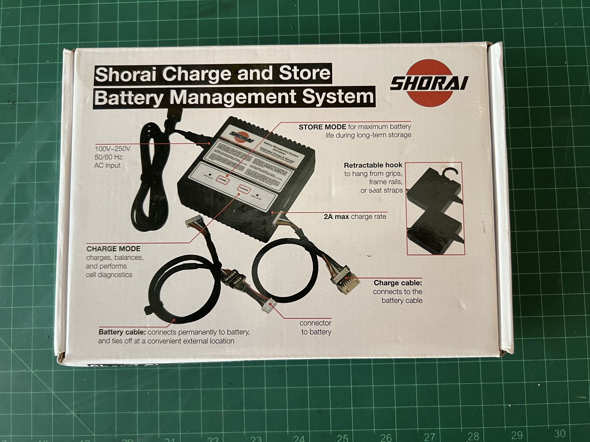 Shorai SHO-BMS01 Lithium Battery Charger