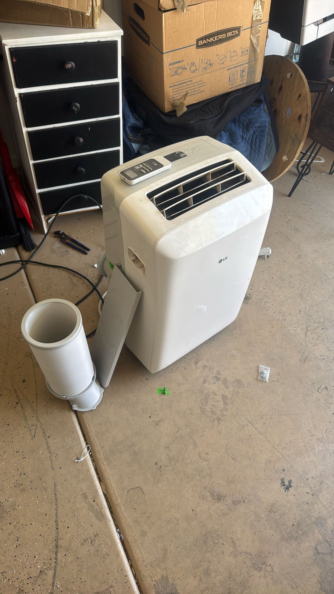 8,000 BTU Portable AC Unit. LG. Delivery Optional