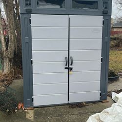 Two door shed