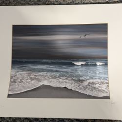 Ocean Wave Seascape Art Print