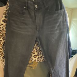 Blank NYC Men’s Washed Black Denim Jeans 38x32