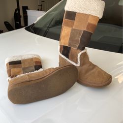 Genuine Leather Winter Boots