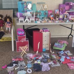 Large American Girl Doll Collection