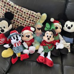 Disney Mickey And Minnie Plush