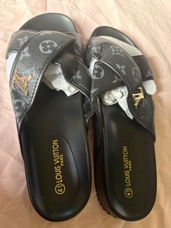 Louis Vuitton Monogram Slide Sandals Size 41