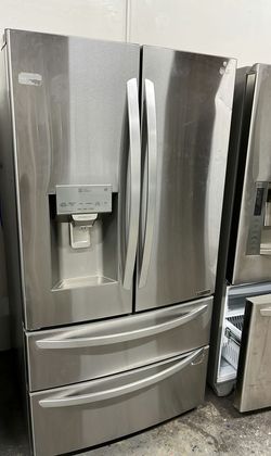 LG French Door Fridge Stainless Steel with IceMaker