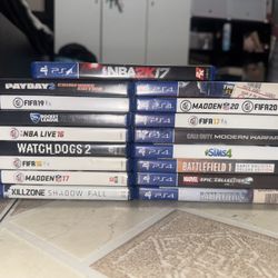 Used PS4 Games 5$ Each