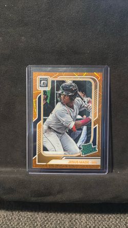 Panini 2026 Donruss Optic Rated Prospect #107 Jesus Made Orange Brewers