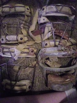 Antique Baseball Catcher Mask