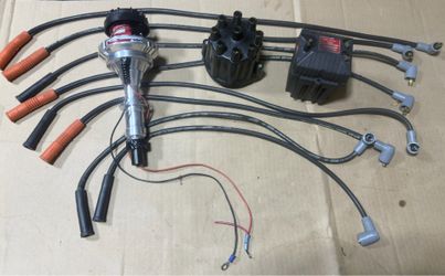 Pontiac V8 PerTronix Flame-Thrower Billet Distributor + Mallory Promaster Coil