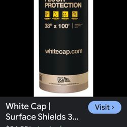 Heavy Duty White Cap Construction  Protection 3 New 1 Nearly Full