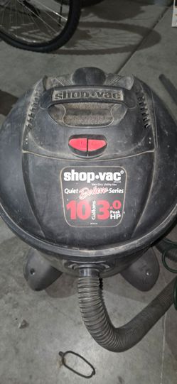 Shop-Vac Quiet Deluxe Series 10-Gallon 3.0 HP vacuum