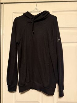 Alo Yoga Mens Black Track Hoodie. Size Small. New With Tags.