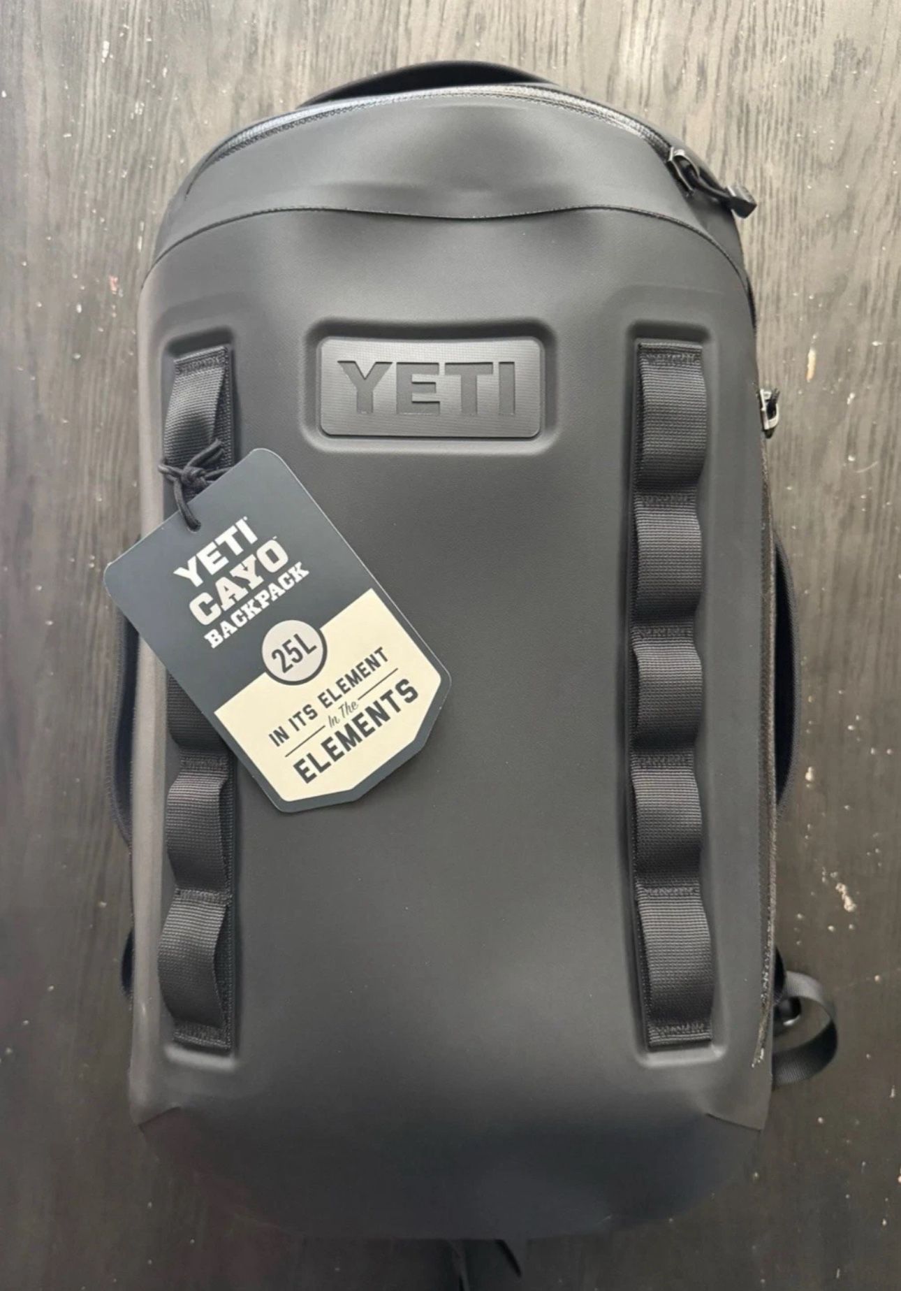 New YETI Cayo Backpack 25L Black Model 25BACKROADSBP