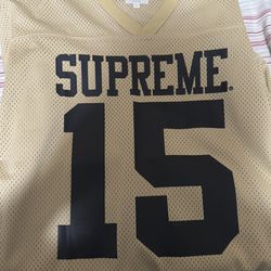 Supreme Football Jersey  Size XL $315 Or Better Offer 