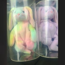 Floppity & Hippie Beanie Babies