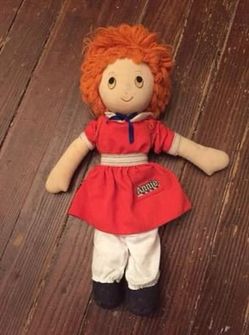 Vintage Annie Plush doll