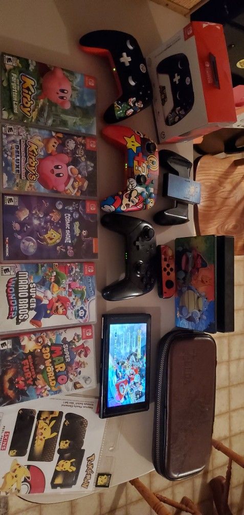 Nintendo Switch With Lots Of Extras 