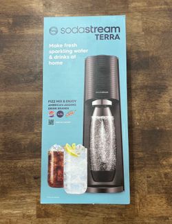 Sodastream Terra At Home Drink Maker Open Box