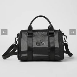 Mini Sheer Duffle Bag Balck 