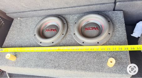 8” subwoofer & amp