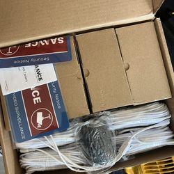 4 Cameras Combo, Wires And Cameras 