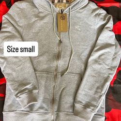 Grey Burrberry Zipup 