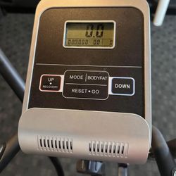 Elliptical exercise machine, bought it only used it twice, practically new