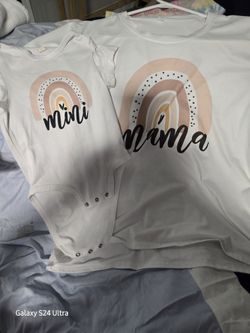 Mama And Mini Matching Shirts 