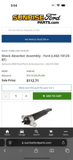 Ford Shocks - LX6Z-18125-BT