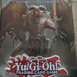 Vintage Yugioh Collectible Tin Box Card Storage Empty