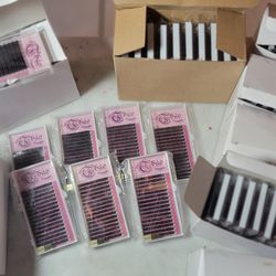 LASHES SALE! Collection of C &D, Many Lengths. Handmade Premium Silk Lashes