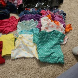 12 Months Girls Clothes Lot Read Description