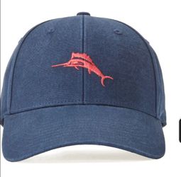 Tommy Bahama 100% Cotton Twill Adjustable Marlin Cap One Size Fits All