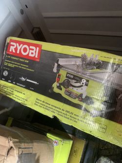Ryobi 8 1/4 compact table saw