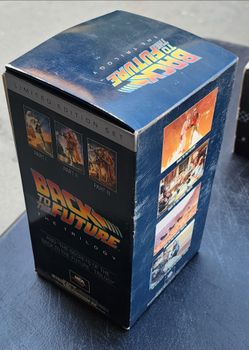 Back to the Future Trilogy VHS Limited Edition Set