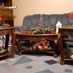 Coffee Table And End Tables