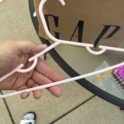 Pink Clothes Hangers - Bag of 29 