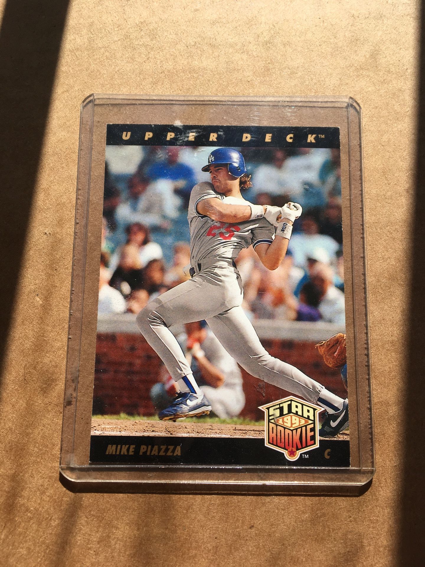 Rare Upper Deck LA Dodgers Mike Piazza Star Rookie