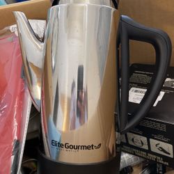 Elite Gourmet Stainless Steel Percolator 
