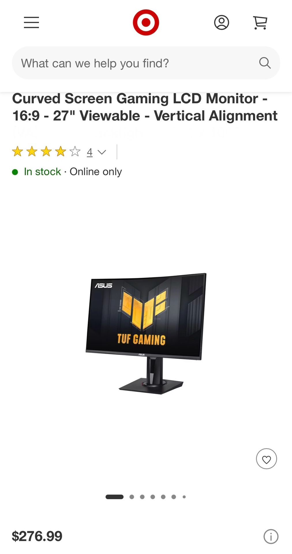 ASUS TUF Gaming Monitor