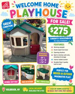 Step 2 Welcome Home Playhouse – $275