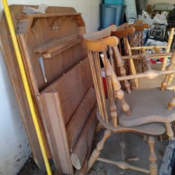 FREE Family  Dinner Table With Wooden Chairs