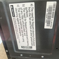 LG Under Cabinet Microwave Oven 
